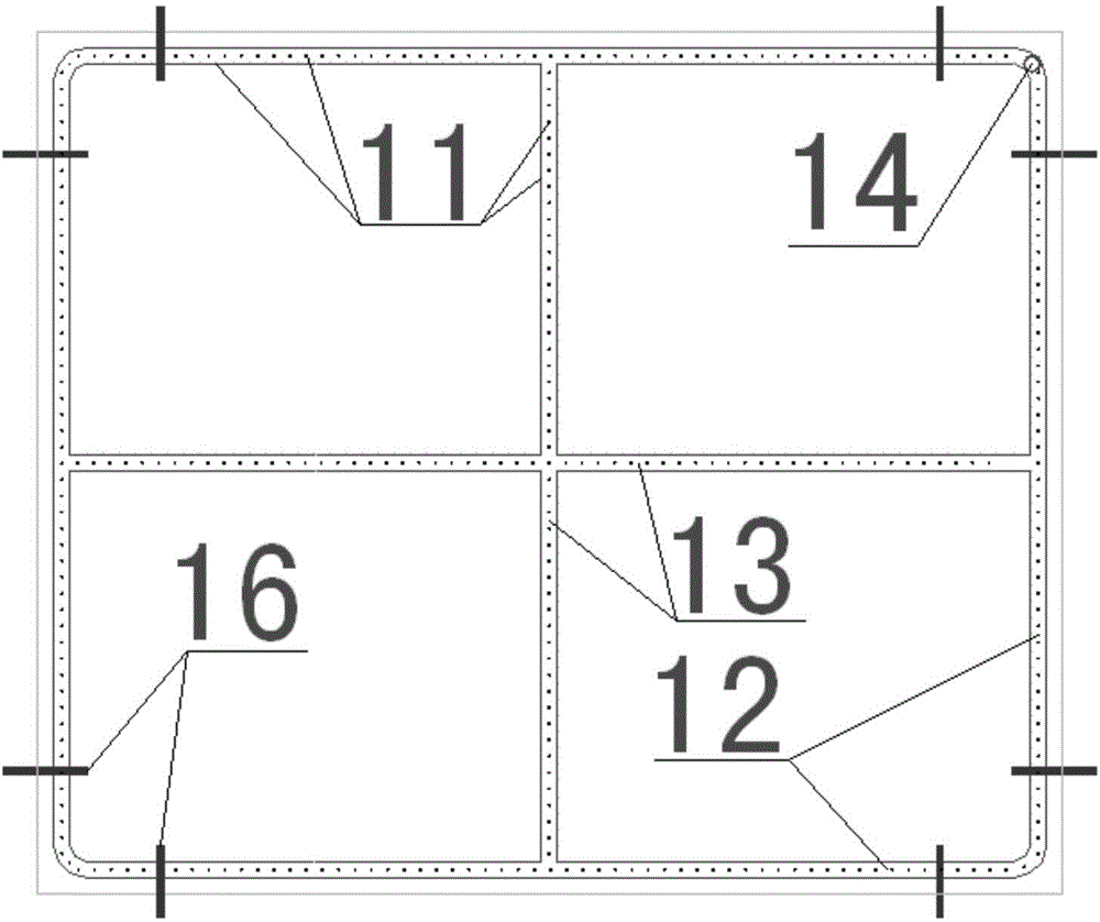 Reverse digging penetration explosion method having no damage to installed or used shaft when shaft well extends