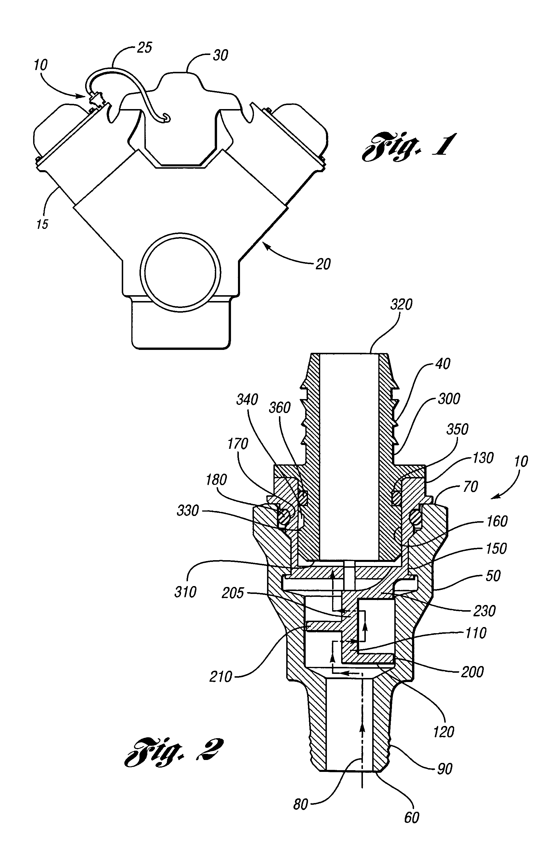 Positive crankcase ventilation valve assembly