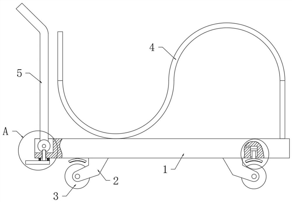 S-shaped edible mushroom bar conveying vehicle