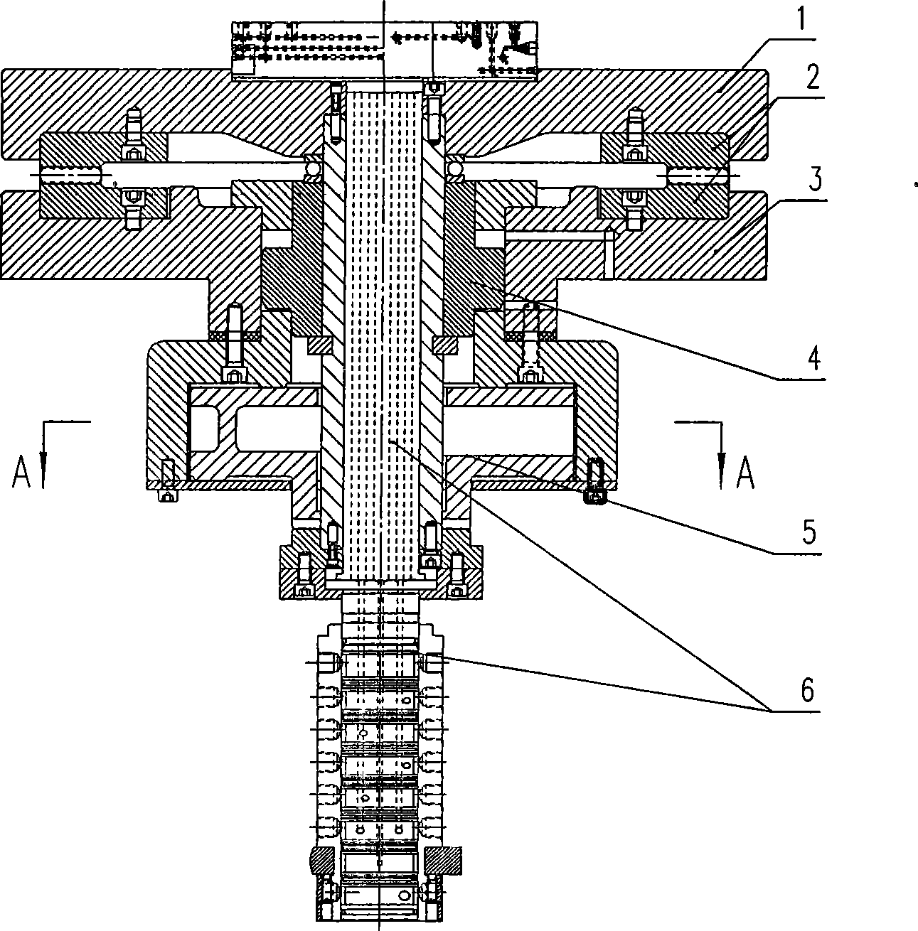 Rotary working table