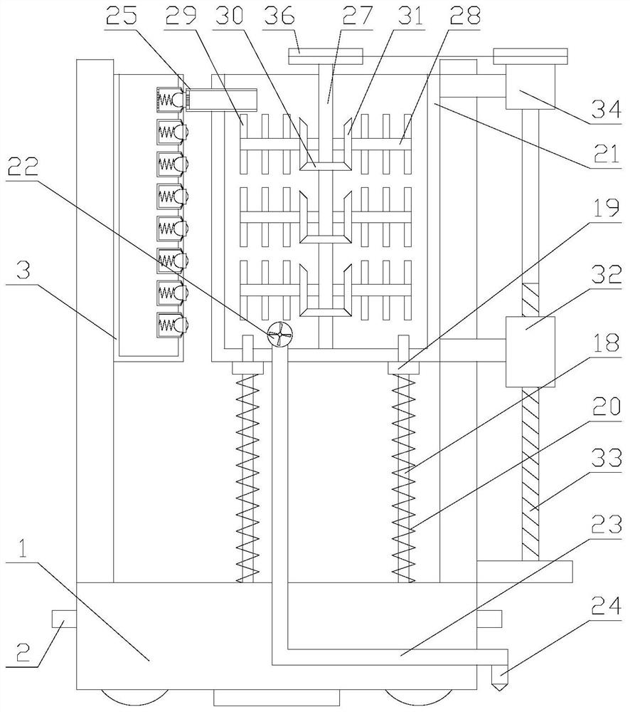 Sweeping robot based on laser ranging positioning technology