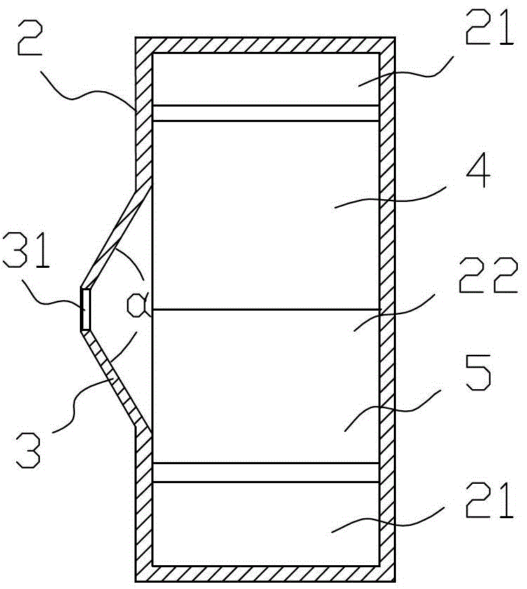 Atomizing nozzle for spraying granulation