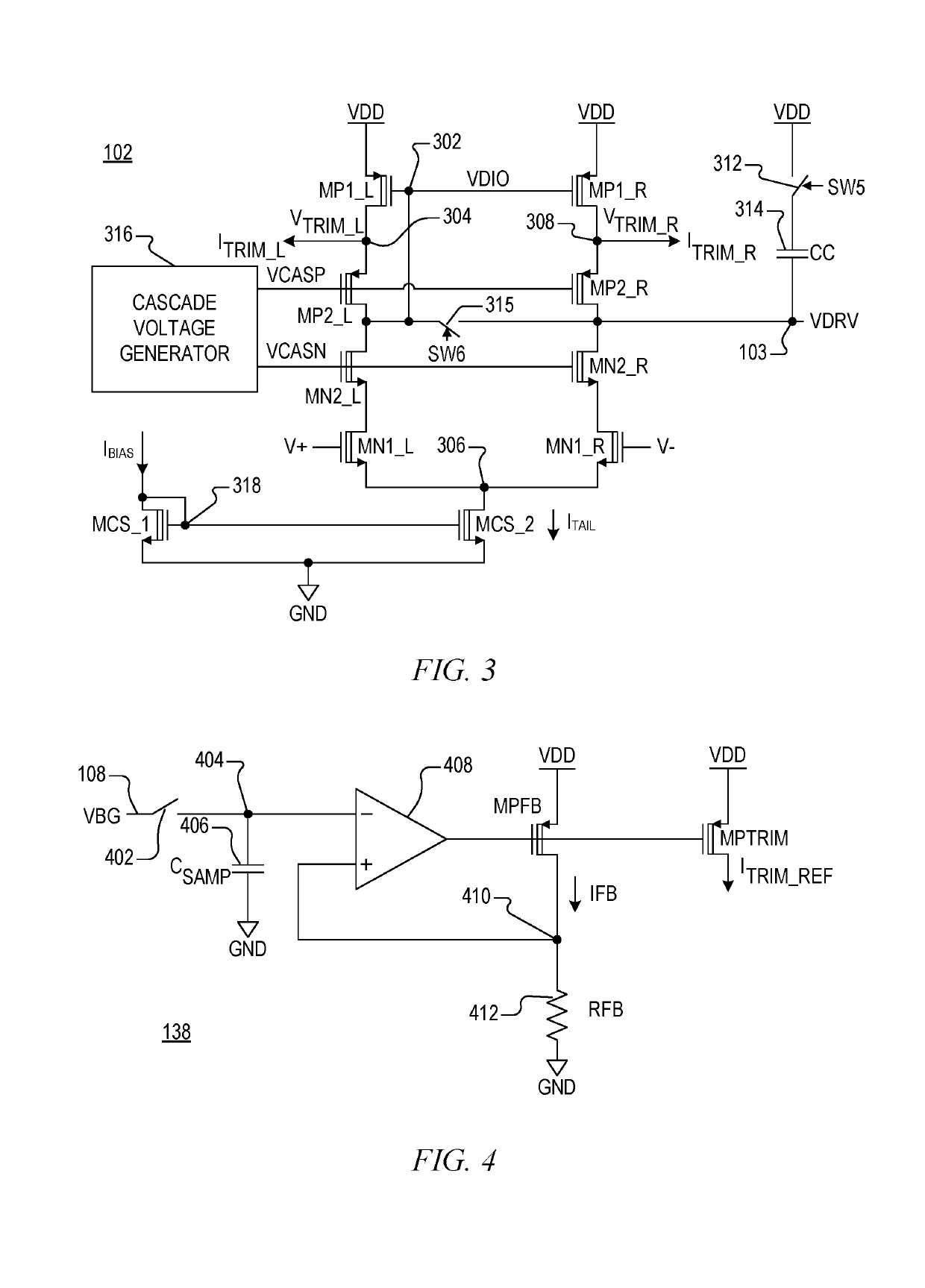 System and method for correcting offset voltage errors within a band gap circuit