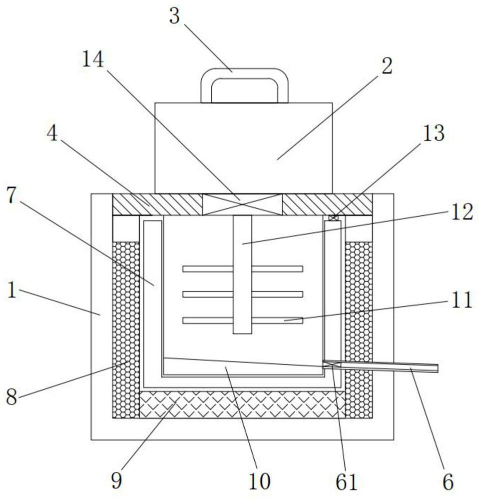 Crystal membrane separation equipment for producing fluorescent whitening agent