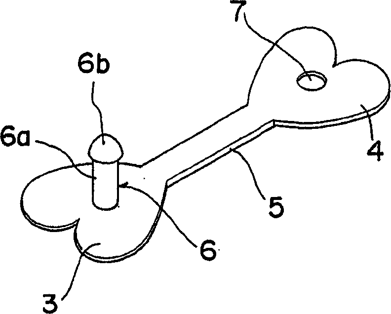 Decorative ribbon forming device, and decorative ribbon forming and mounting device