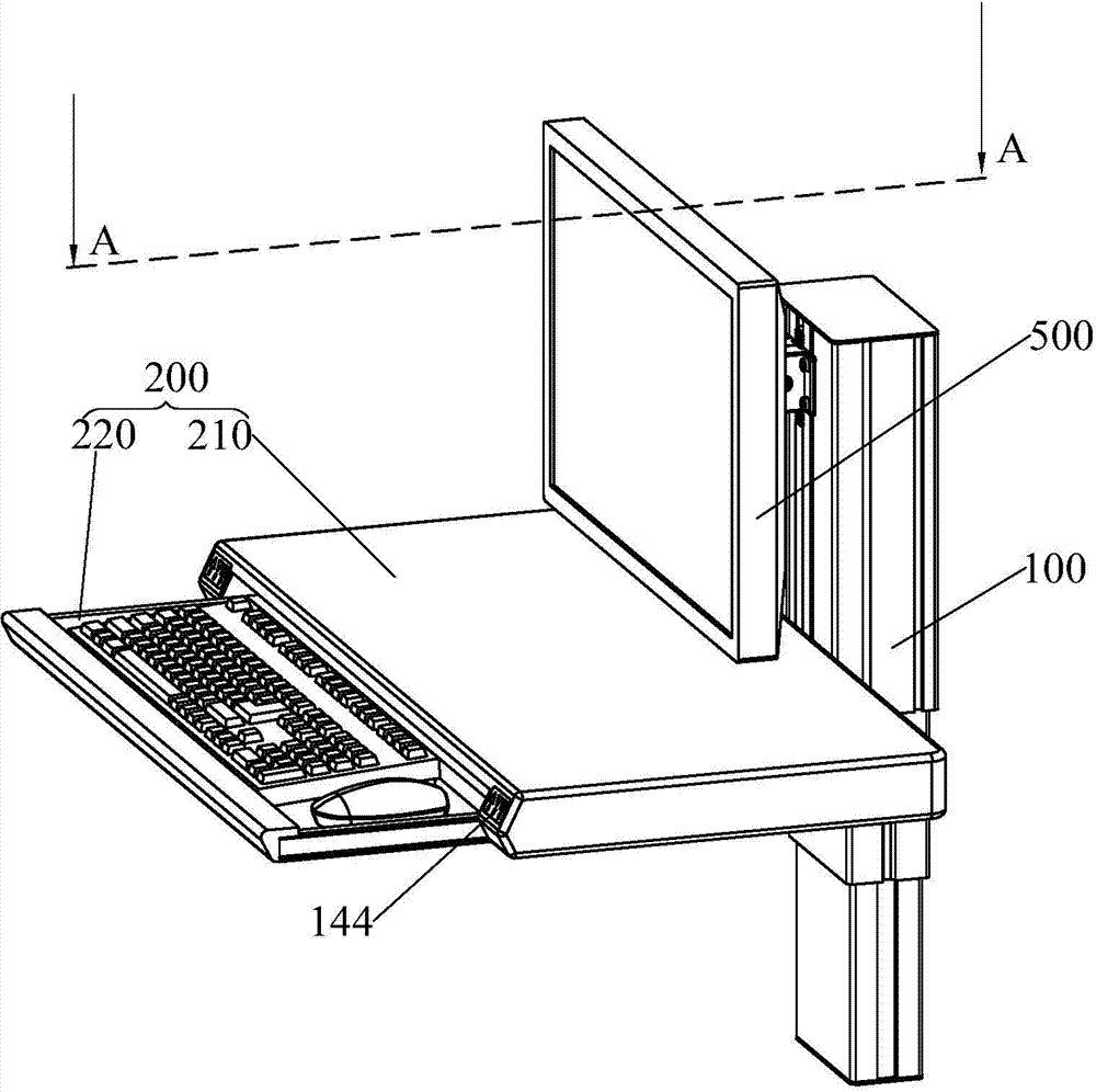 Height-adjustable lifting support