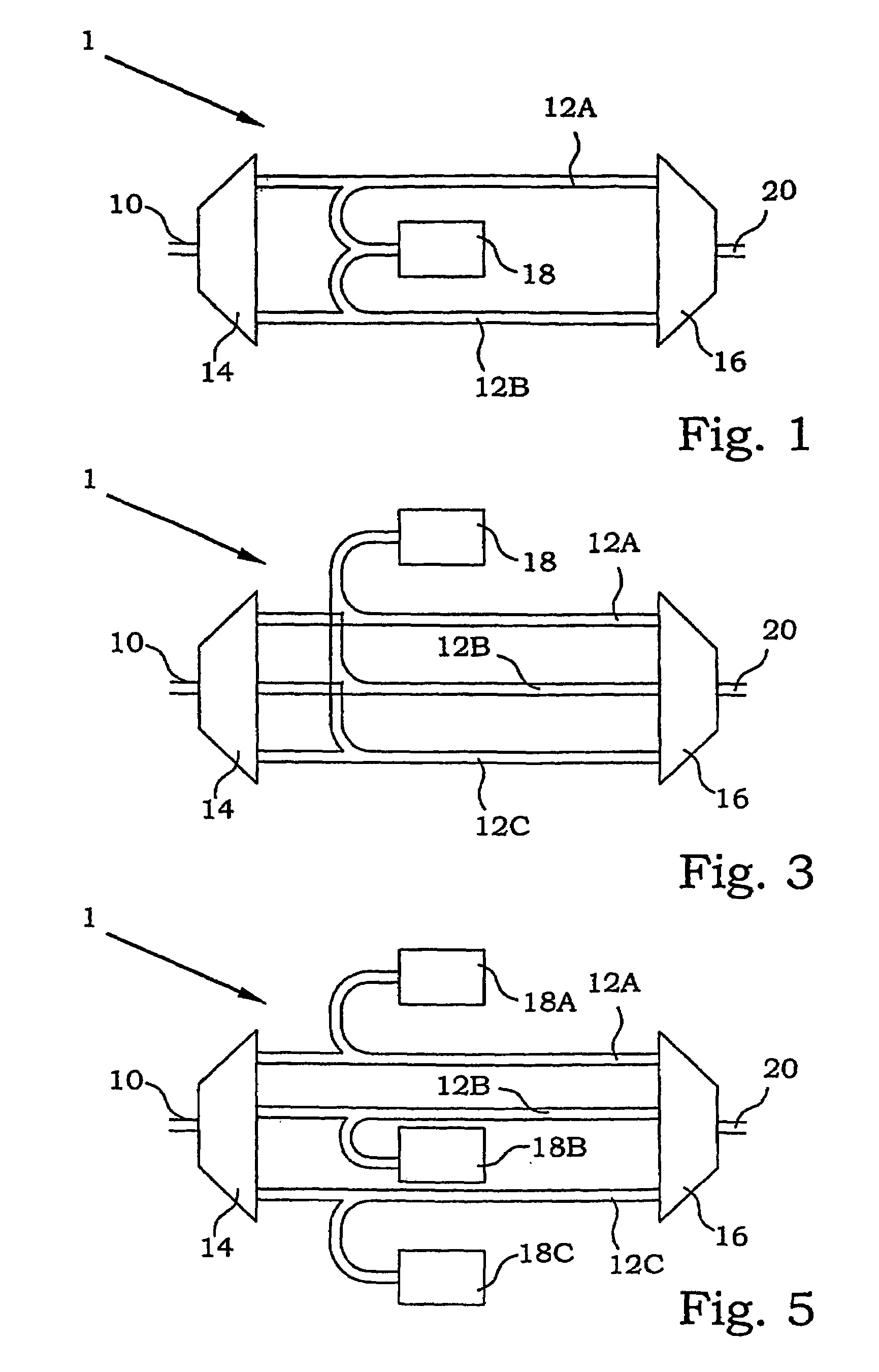 Continuous wave pumped parallel fiber optical parametric amplifier