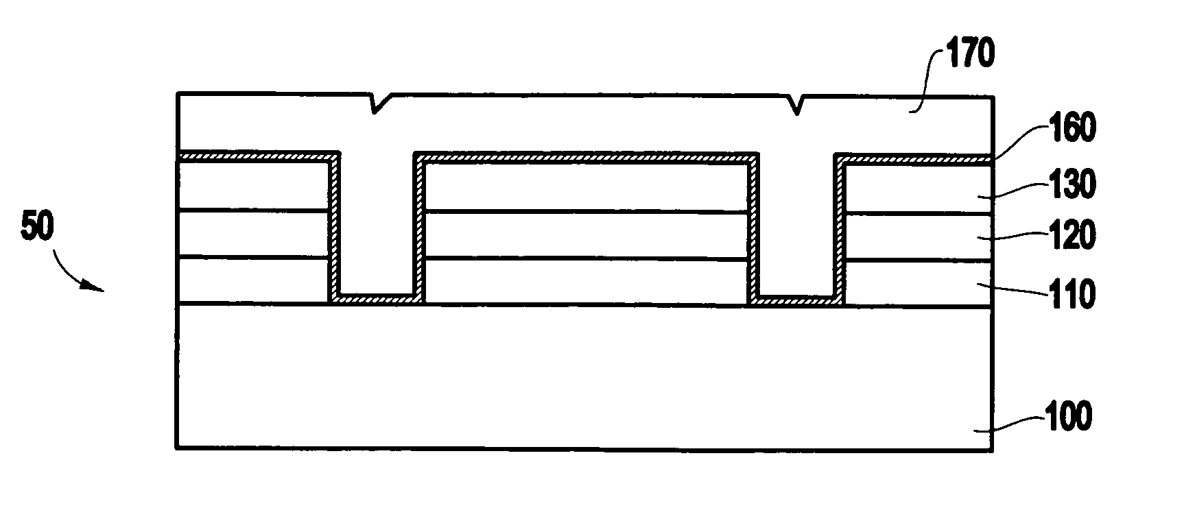 Polymer thin-film transistor with contact etch stops