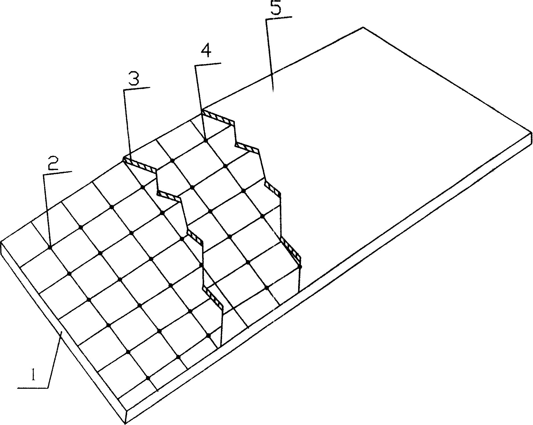 High-strength case plank of transfer case