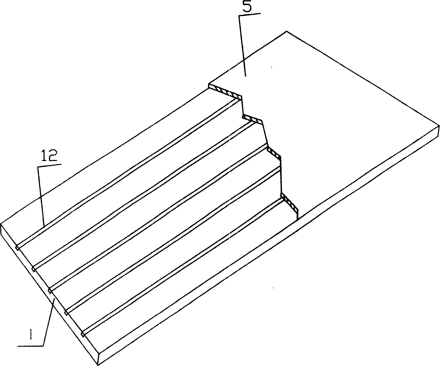 High-strength case plank of transfer case