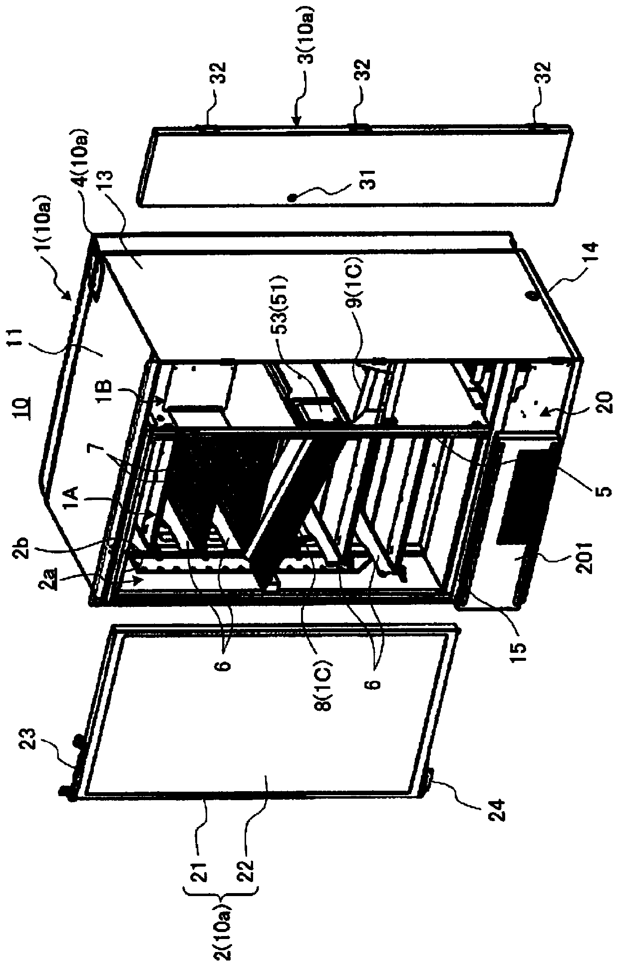 Commodity storage device