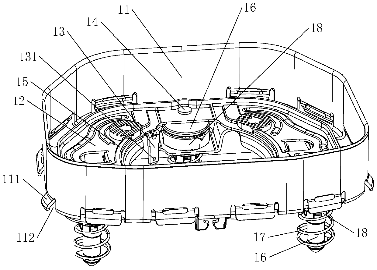 Horn button detecting device