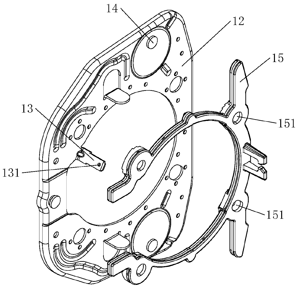 Horn button detecting device