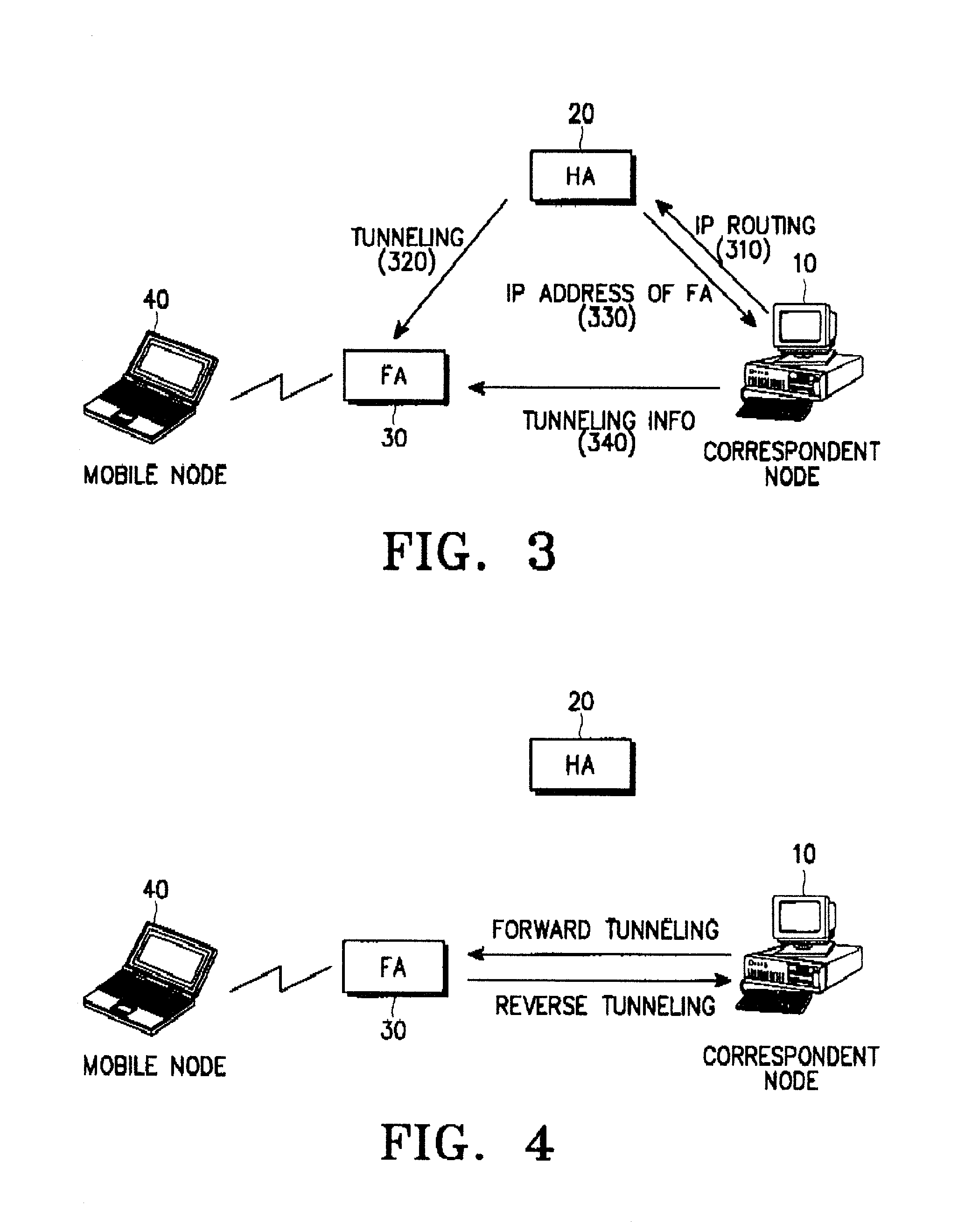 Packet transmission method for mobile internet