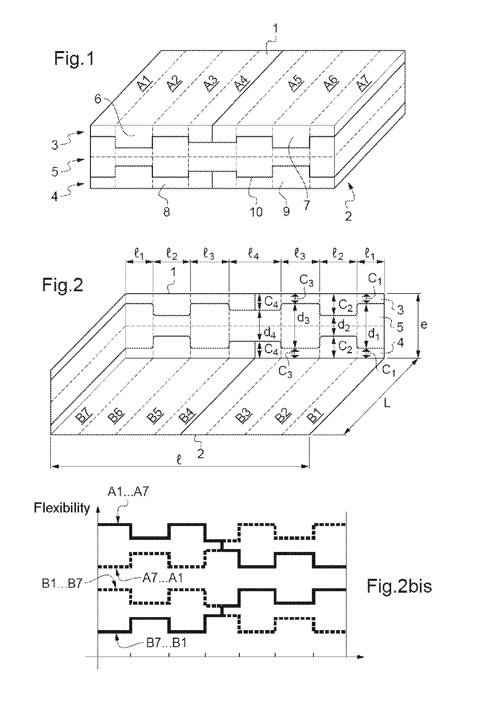 Four-sided reversible bedding element