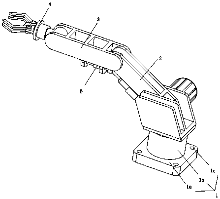 Industrial foldable manipulator