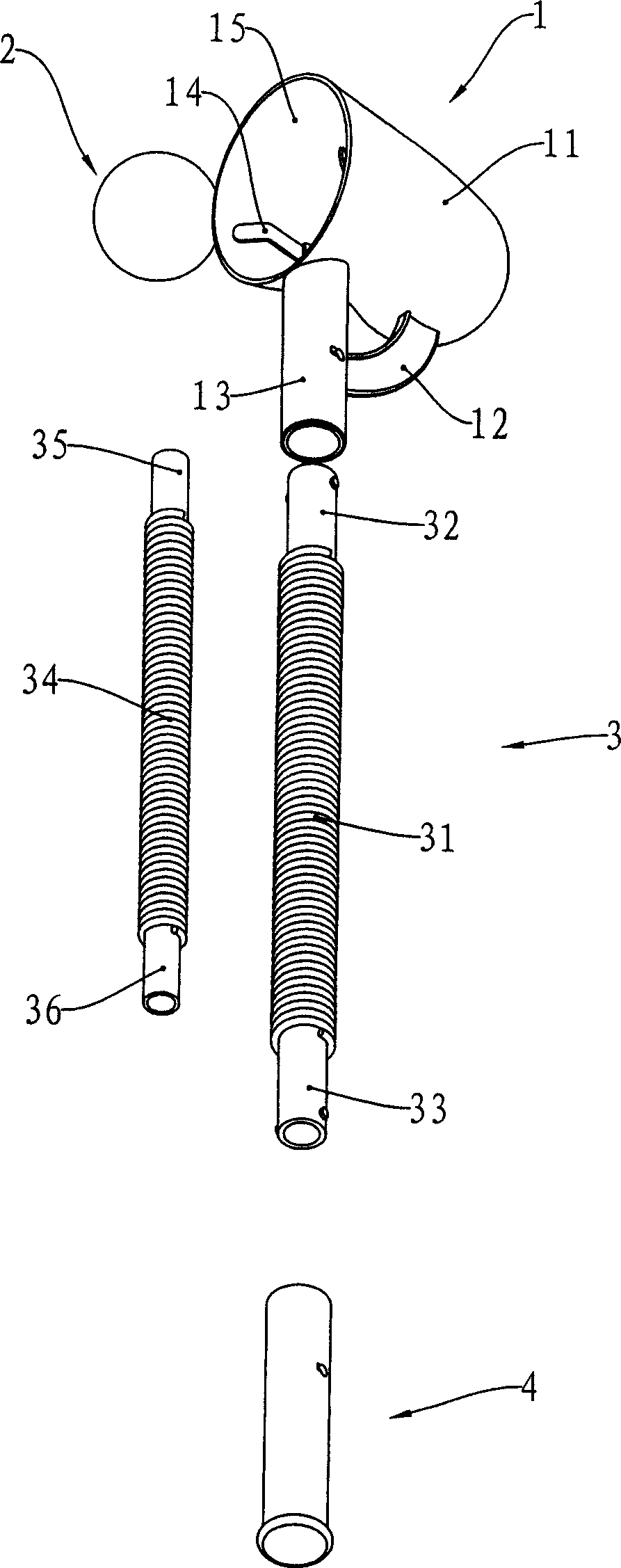 Pet ball ejector