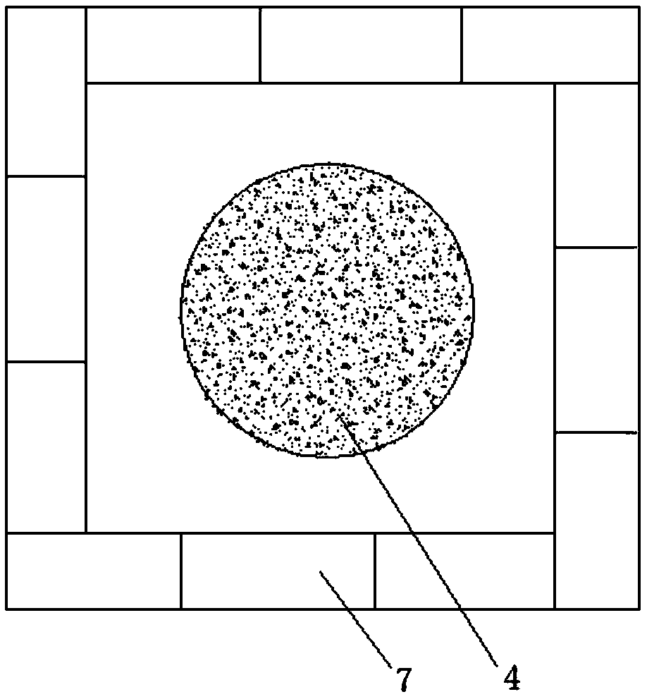 Method and device for planting Hanfu apple trees capable of being transplanted in four seasons for landscaping