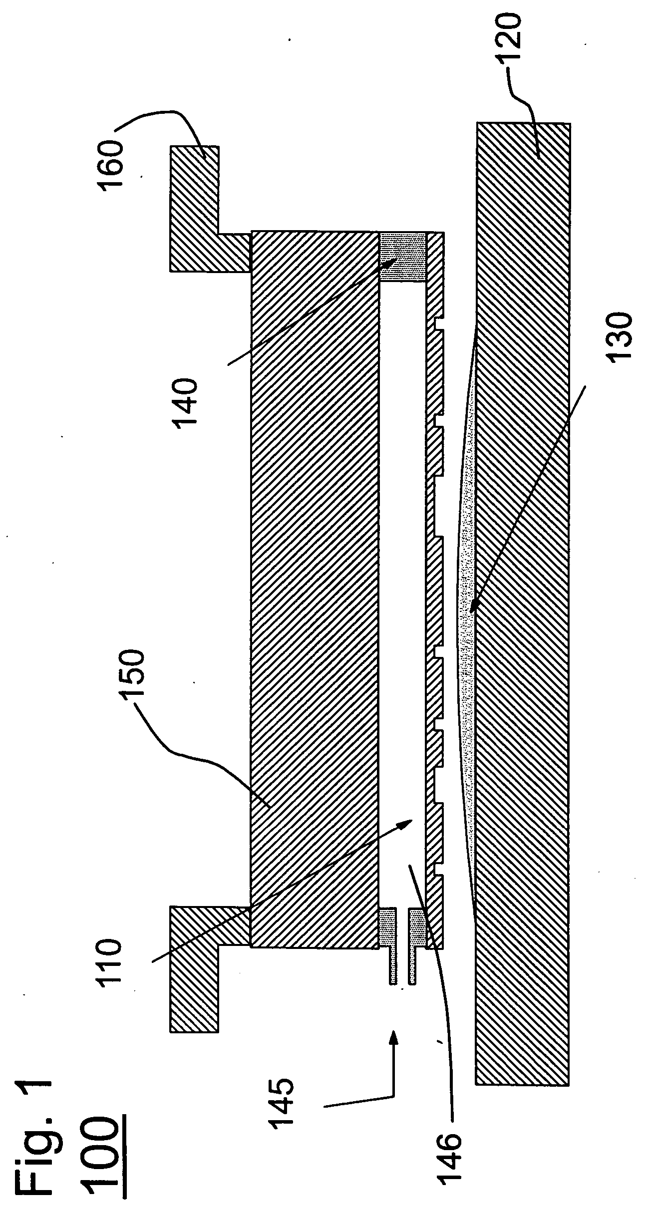 Pneumatic method and apparatus for nano imprint lithography