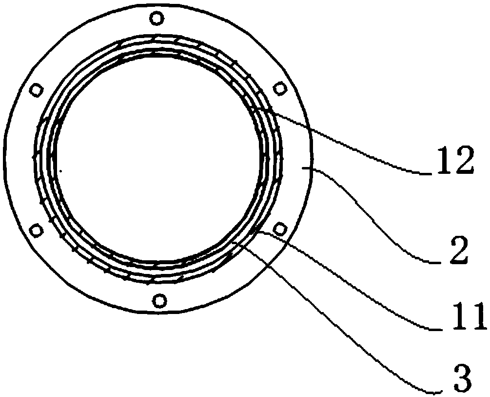 Vacuum type liquid heating conveying pipeline