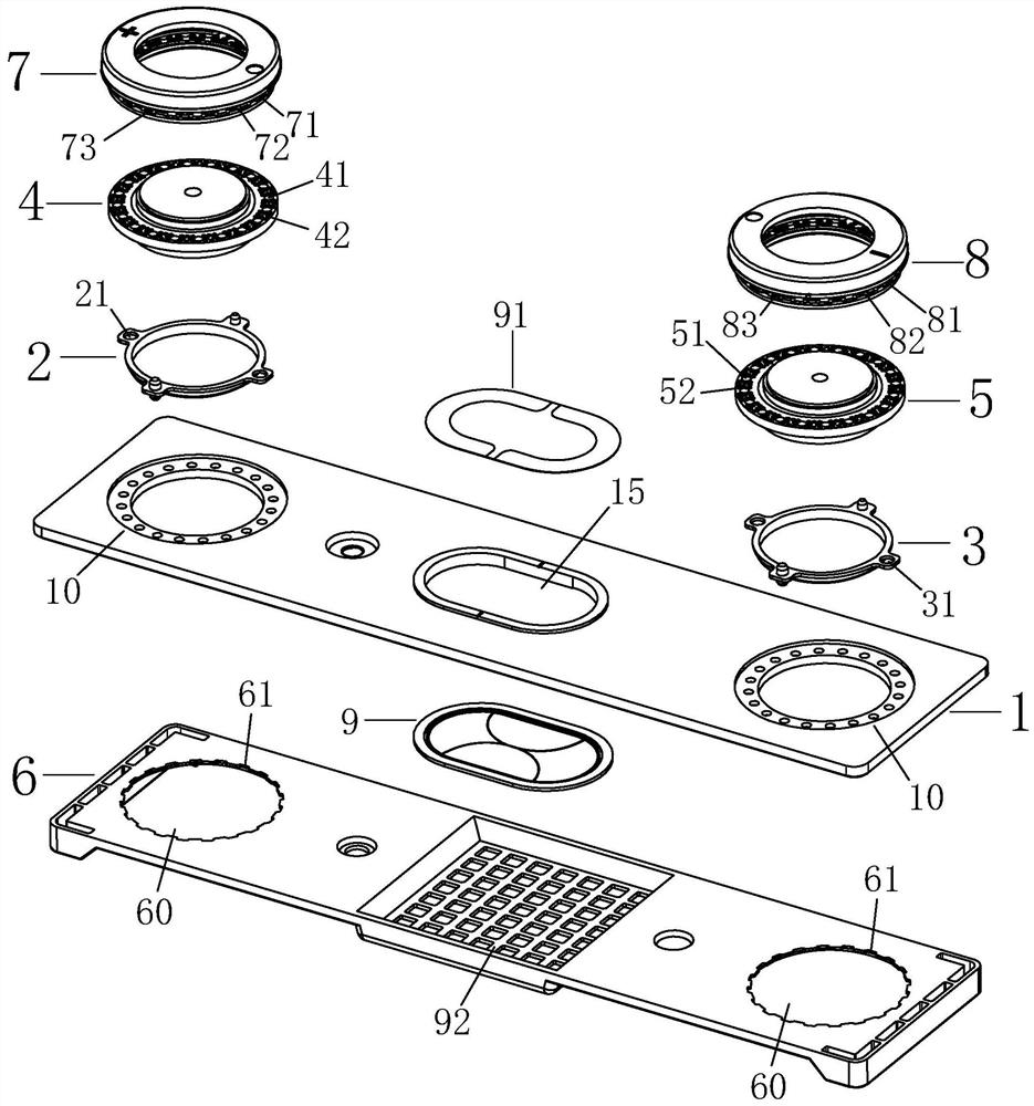 Lithium battery top cover assembly and secondary battery