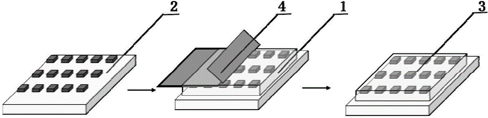 Quick packaging method for COB-type LED chip