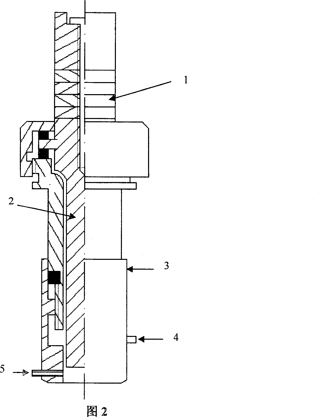 Tiny-wound, dynamic and continuous detecting method and system of concentration of sugar in human blood