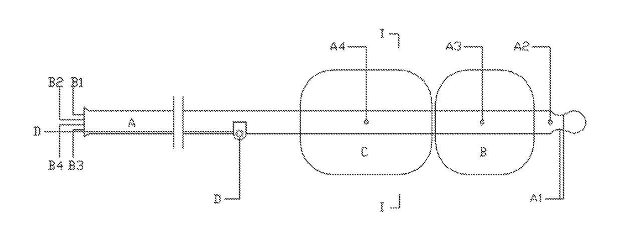 Inspection positioning prostatic capsule expansion catheter