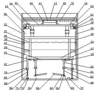 Multifunctional pathological specimen soaking device