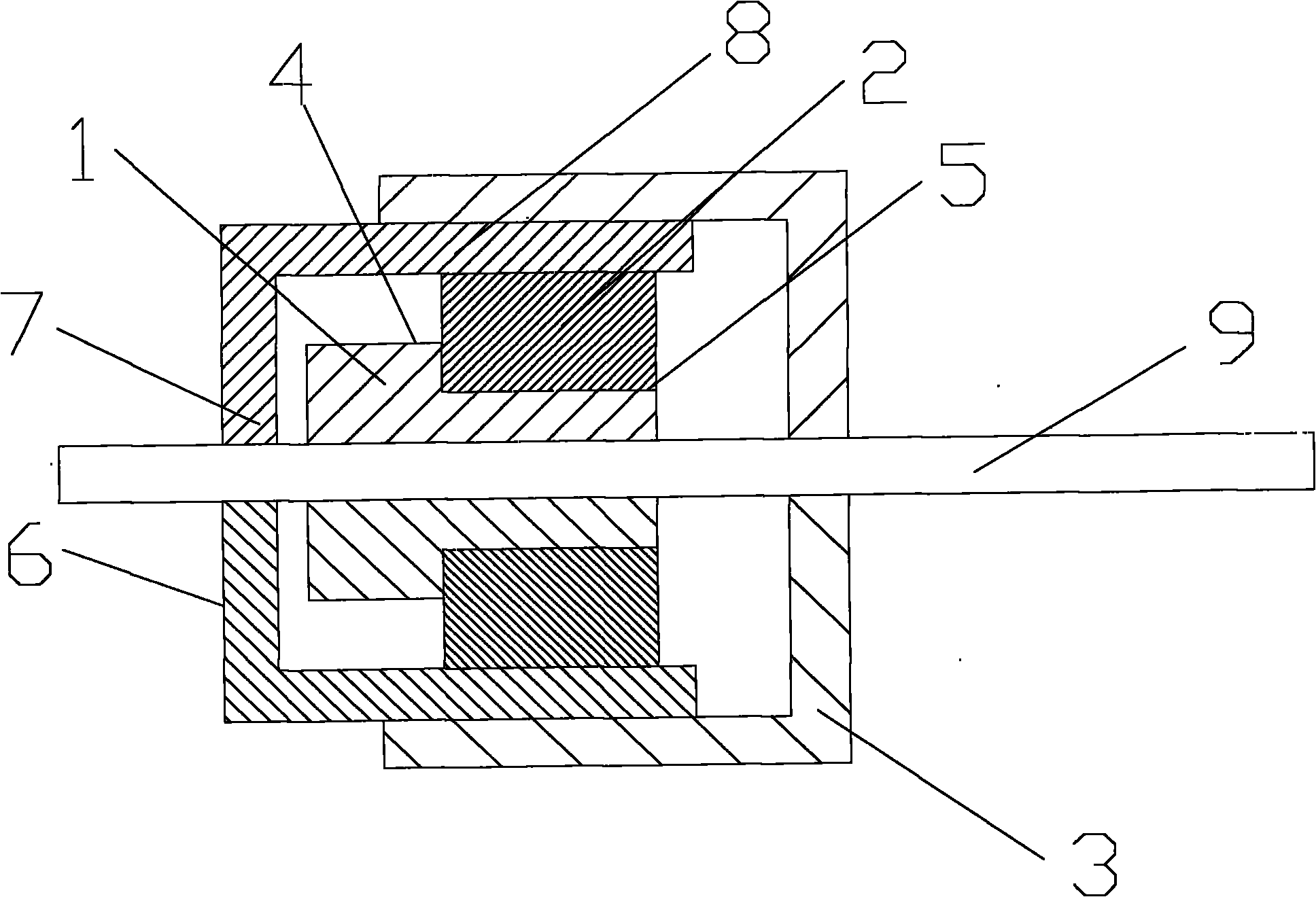 Three-layer sealed wiring structure