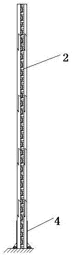 Opening crossed-laminated-timber shear wall with energy-dissipation connecting piece