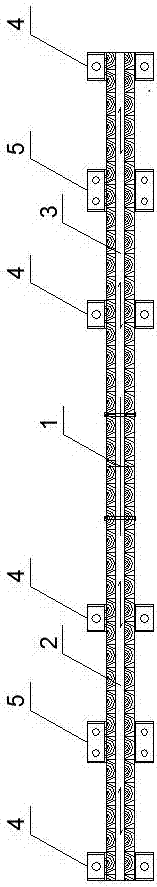 Opening crossed-laminated-timber shear wall with energy-dissipation connecting piece