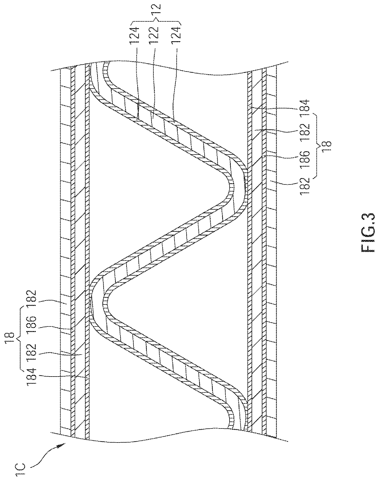 Composite waterproof corrugated paper and manufacturing method thereof