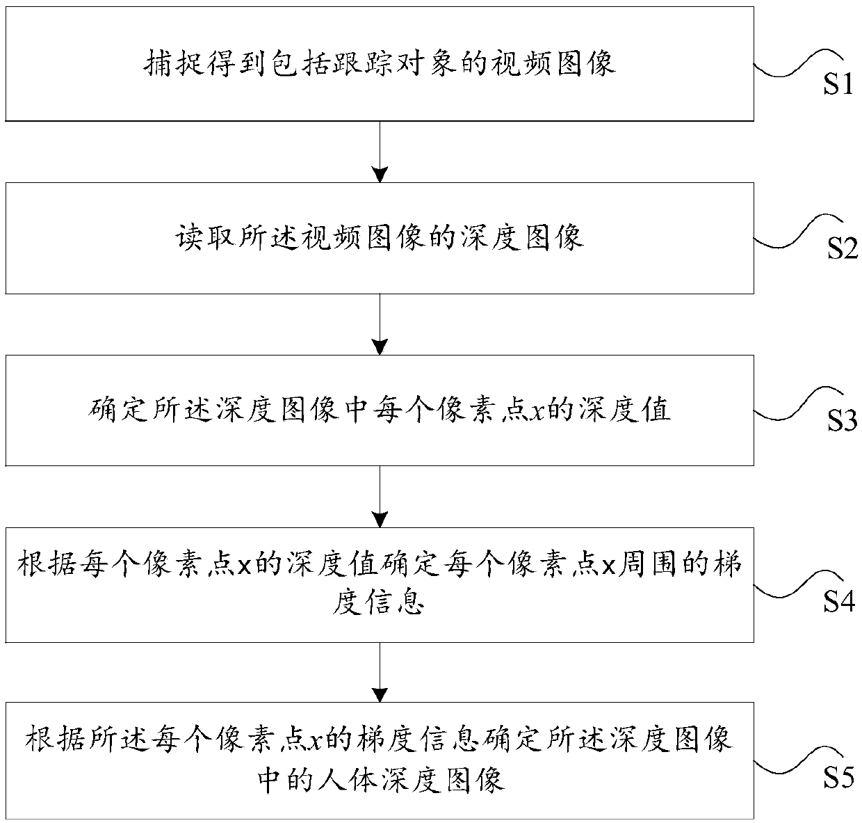 Human body image recognition method and apparatus