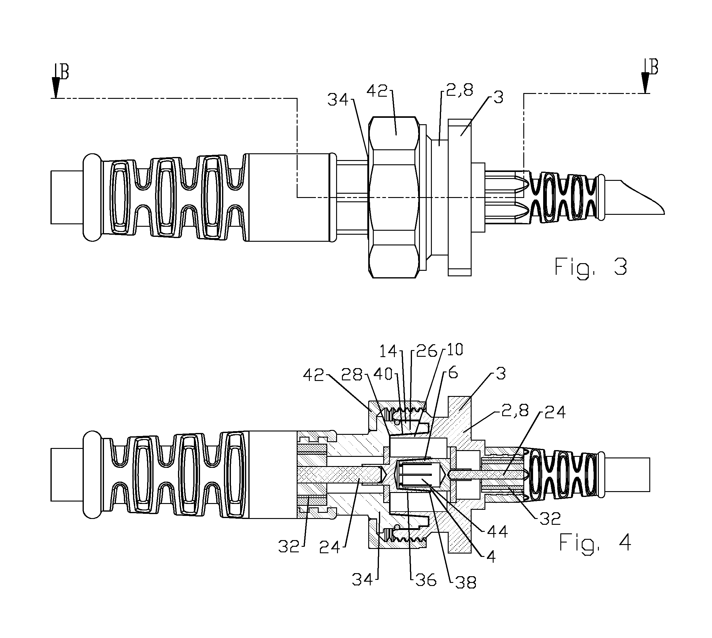 Dual connector interface for capacitive or conductive coupling