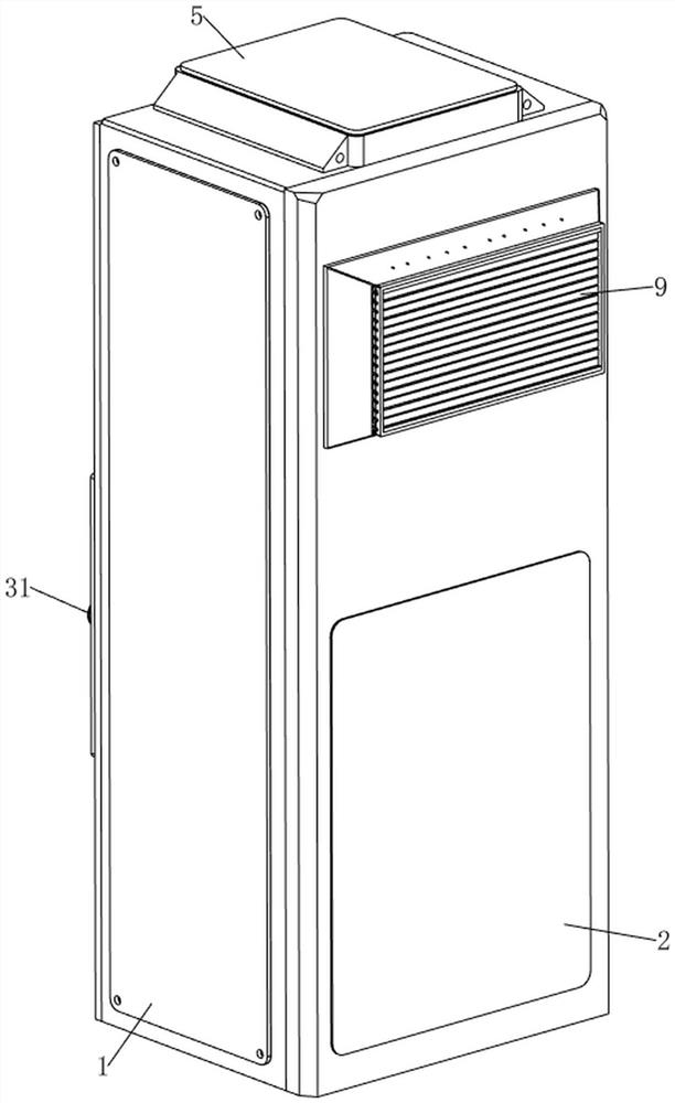 Temperature control early warning device for high and low voltage equipment