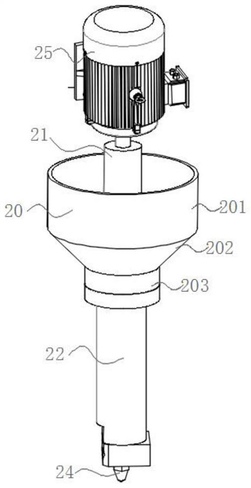 Efficient 3D printing device based on 3D printing material characteristics