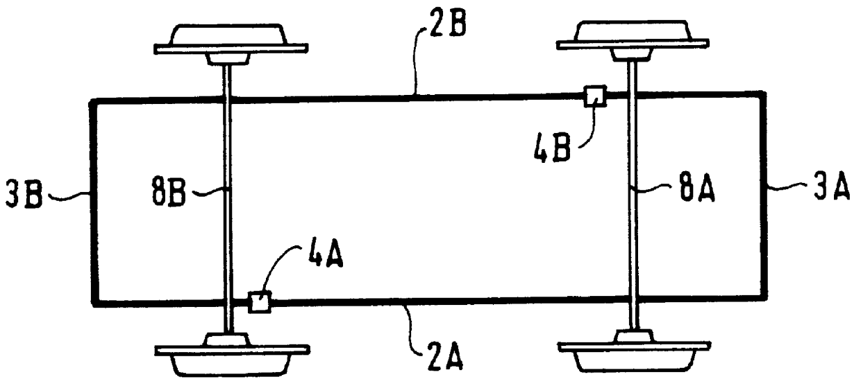 Articulated bogey frame and an articulated bogey including such a frame