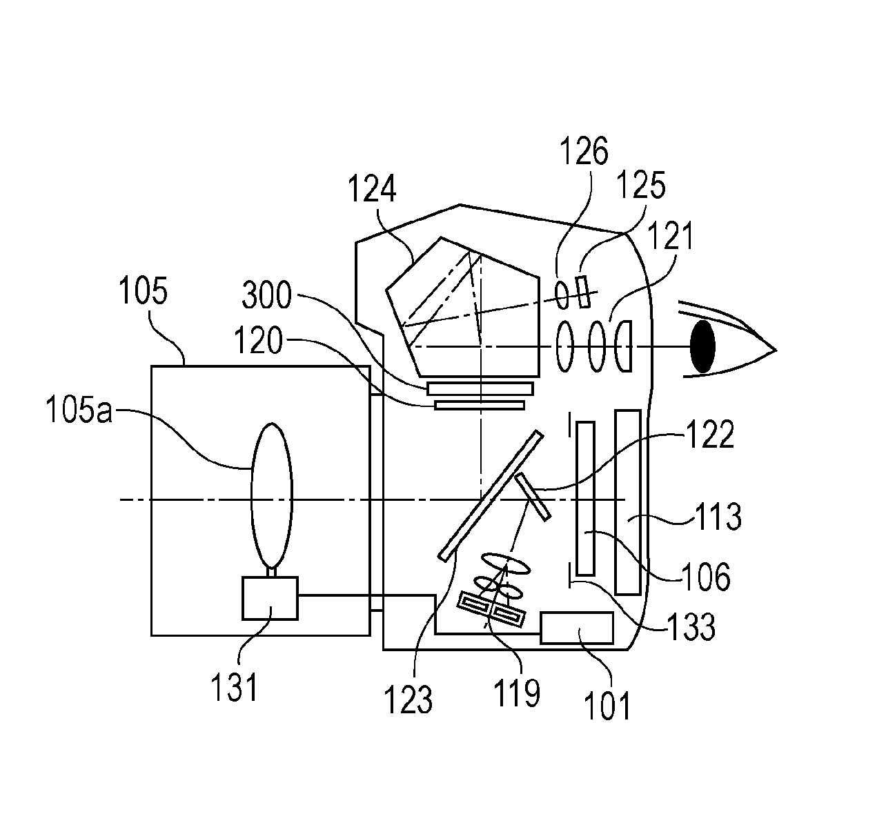 Optical viewfinder and optical apparatus using same