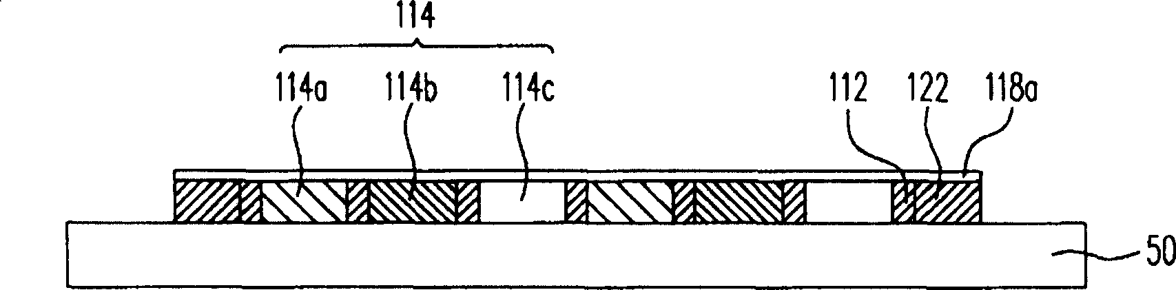 Color filtering device and fabricating method