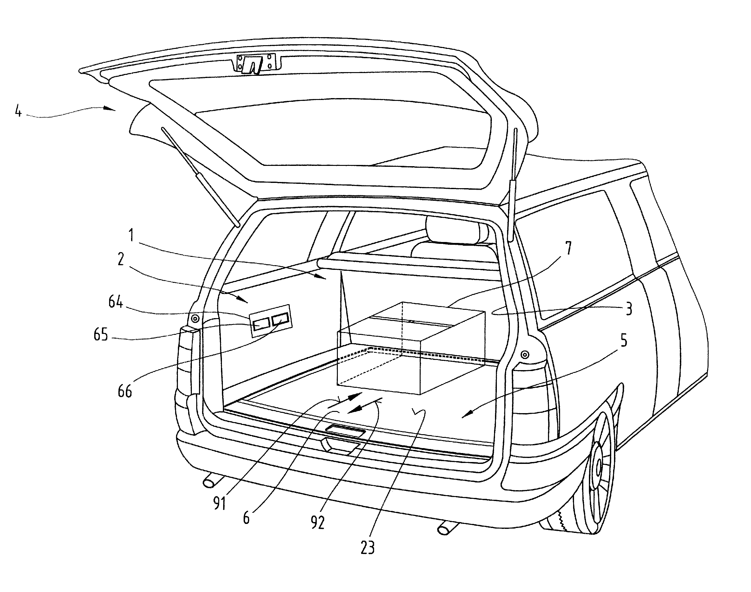 Loading Compartment Floor for a Loading Compartment of a Motor Vehicle