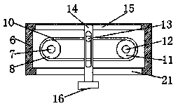 Cable sheath material dyeing device