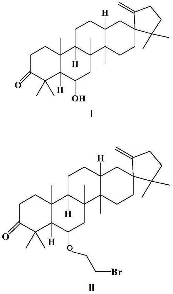 O-(triazolyl) ethyl derivative of Cleistanone as well as preparation method and application of O-(triazolyl) ethyl derivative