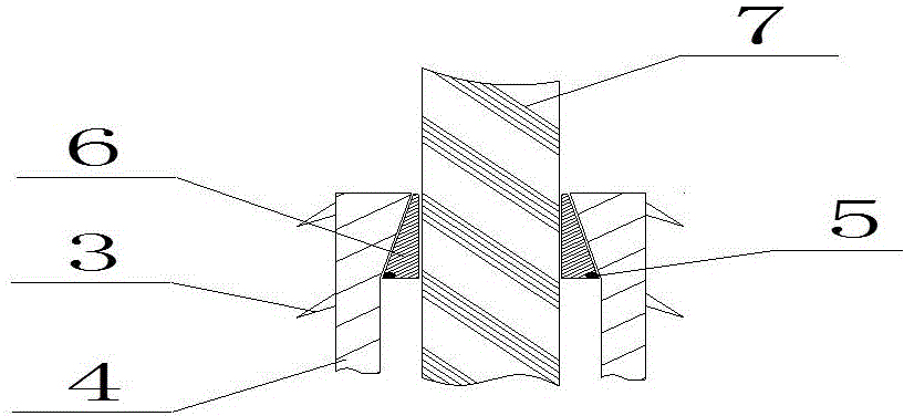 Combined anchor cable with high elongation and mounting method thereof