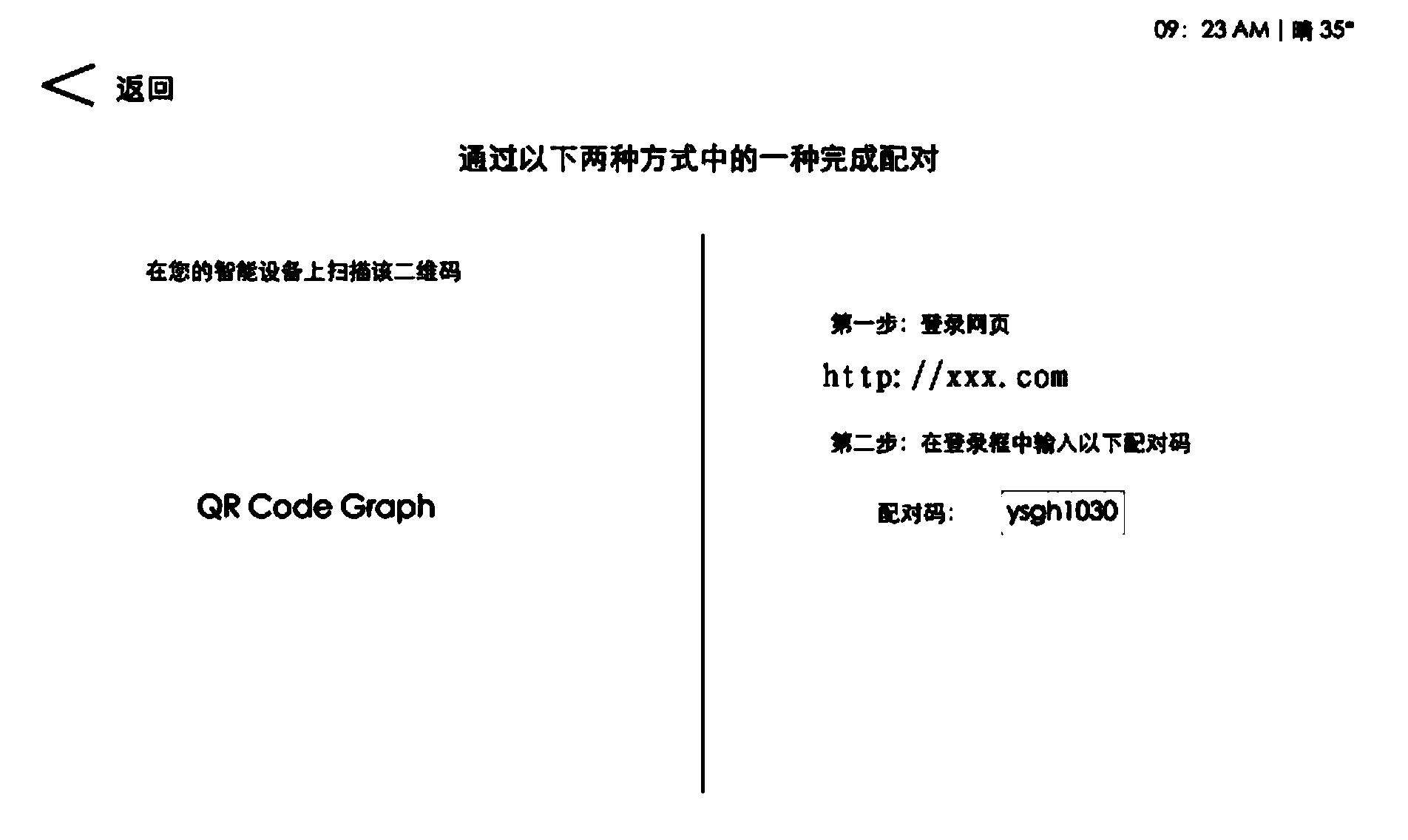 Method and device for wireless control over network television terminal