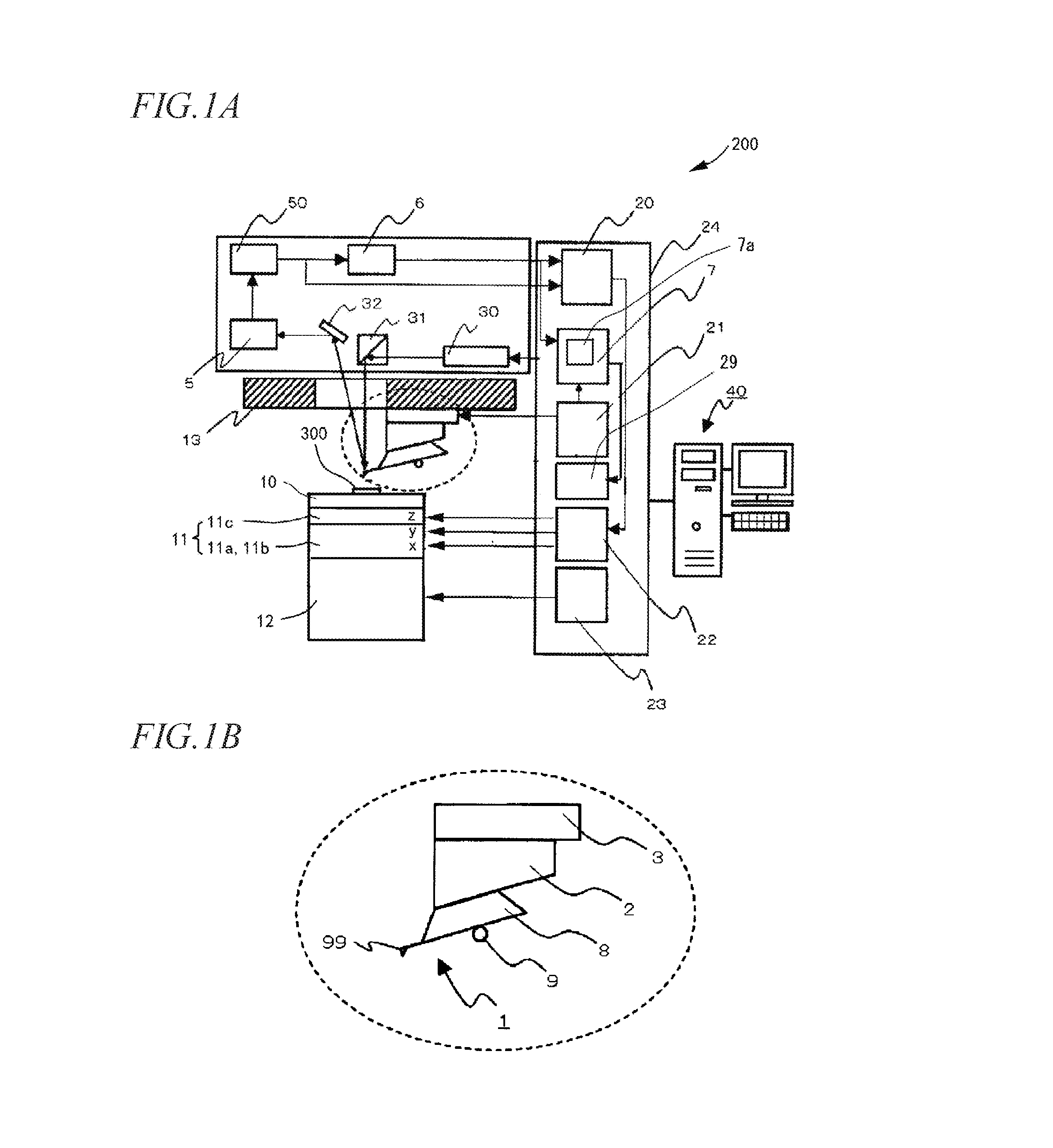 Scanning Probe Microscope and Measurement Range Adjusting Method for Scanning Probe Microscope