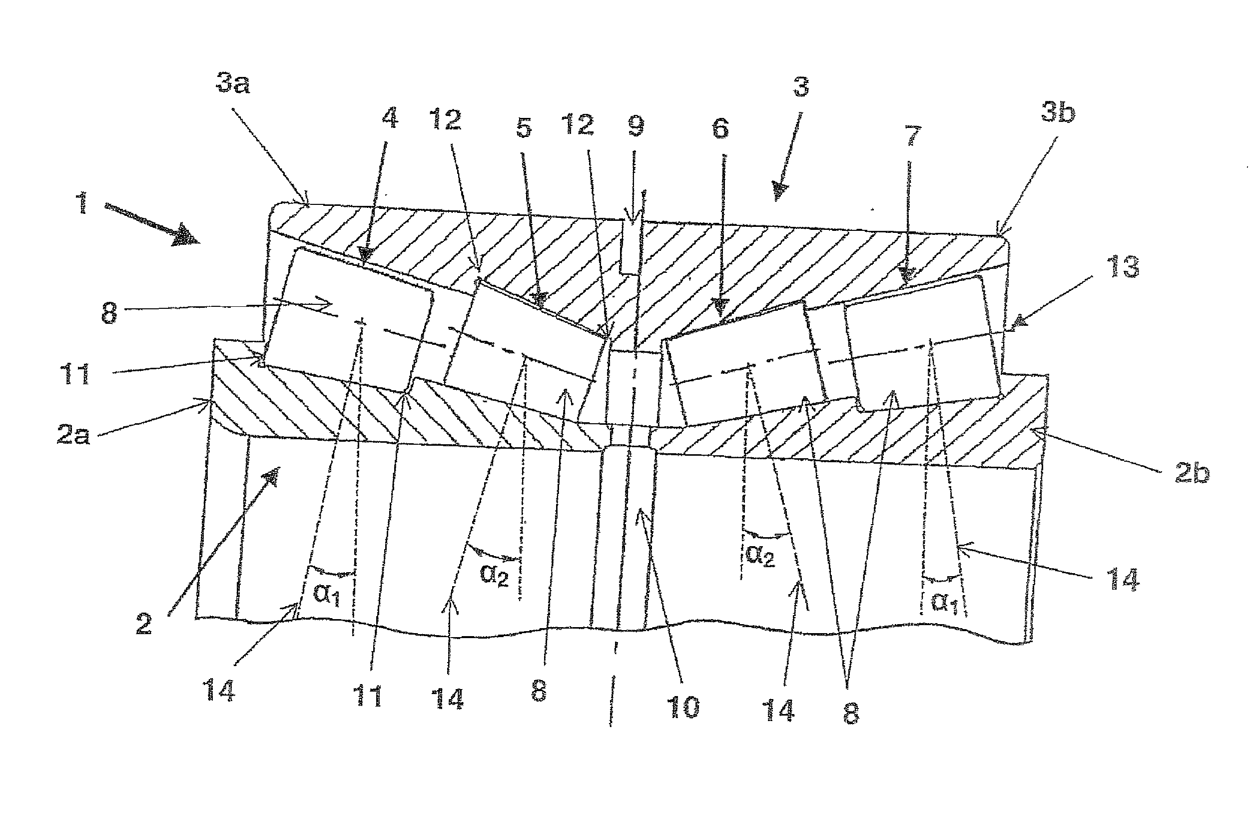 Four-Row Tapered Roller Bearing