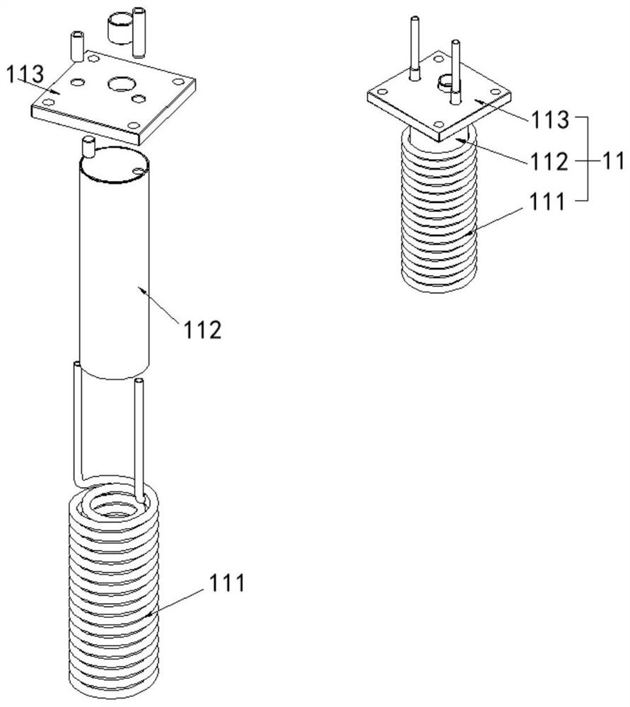 Sampling calibration pretreatment system for EOEG device