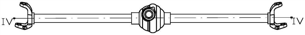 Integral front axle and vehicle with same