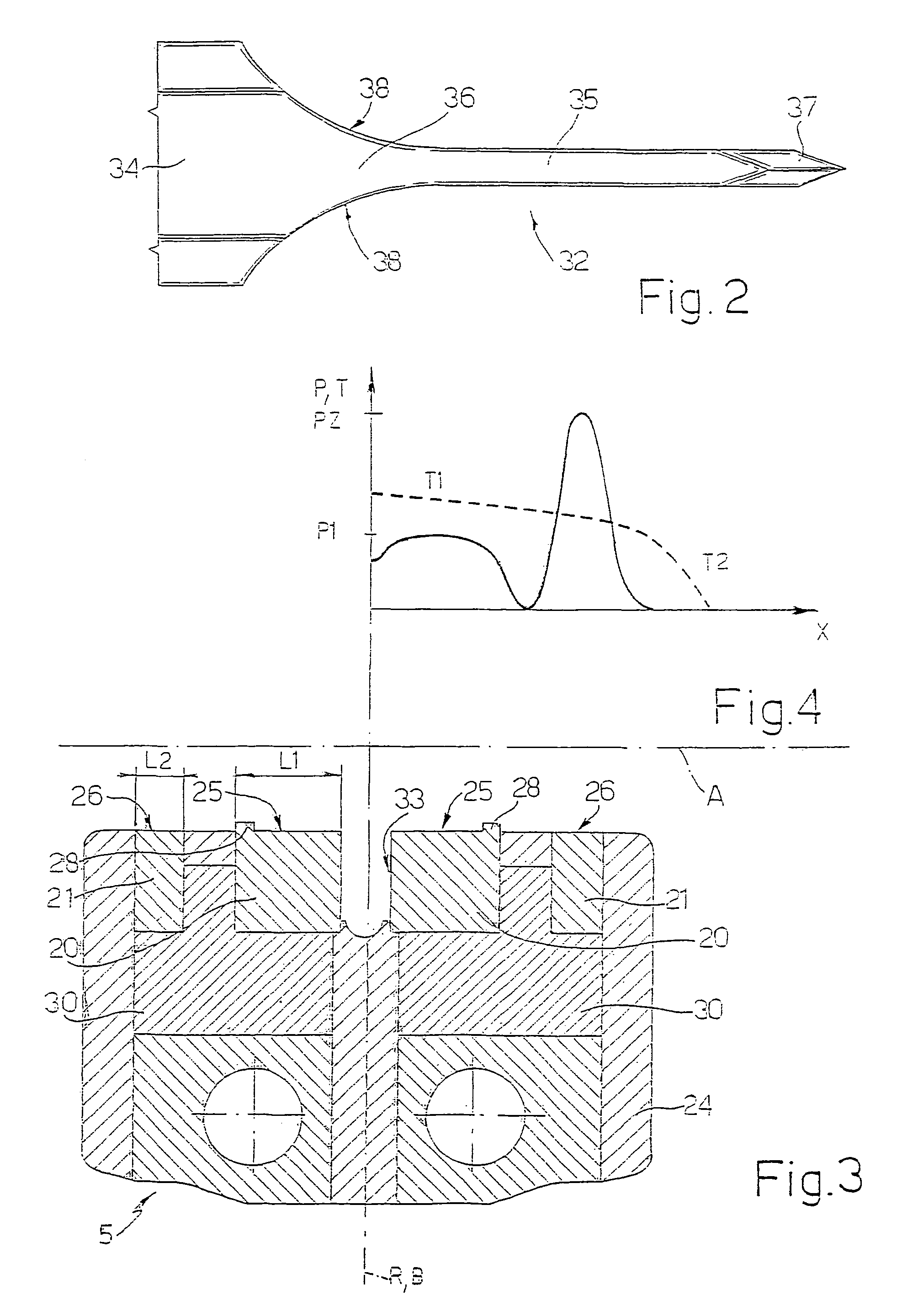 Induction sealing device for heat sealing packaging material